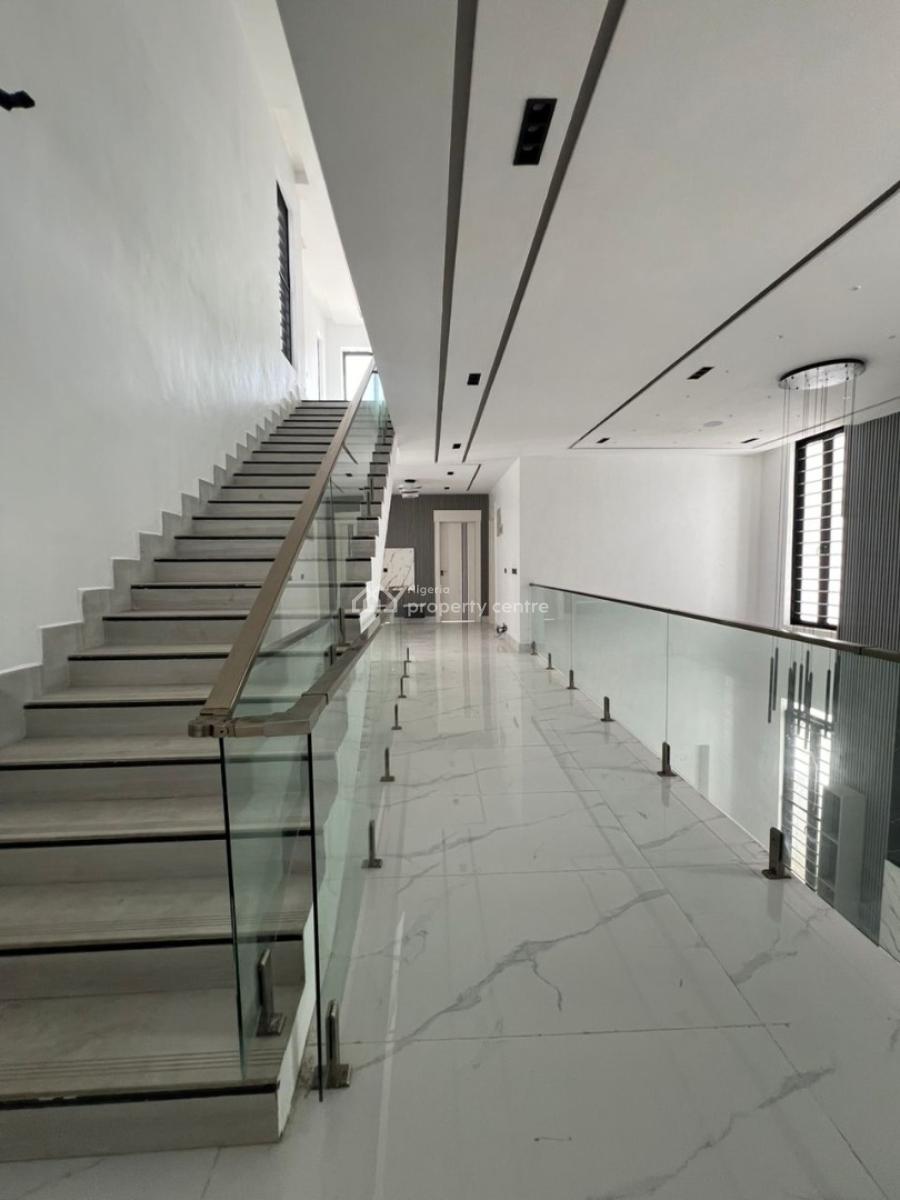 Elegant 5 Bedrooms Fully Detached Duplex + Pool & Bq in a Secured Estate, Chevron, Lekki, Lagos, Detached Duplex for Sale