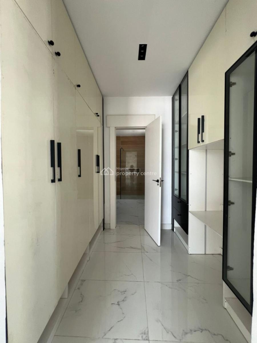 Elegant 5 Bedrooms Fully Detached Duplex + Pool & Bq in a Secured Estate, Chevron, Lekki, Lagos, Detached Duplex for Sale
