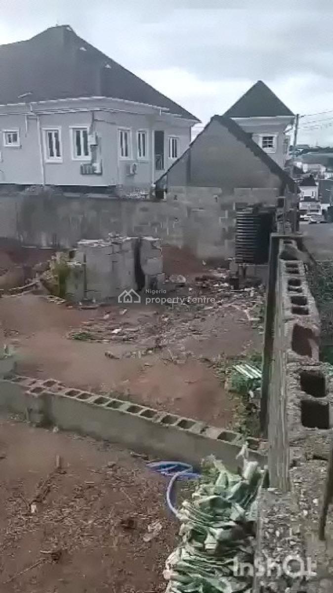 Well-tabled Fenced Half Plot of Land with Good Title, Aina Ajayi Estate, Ekoro, Abule Egba, Agege, Lagos, Residential Land for Sale