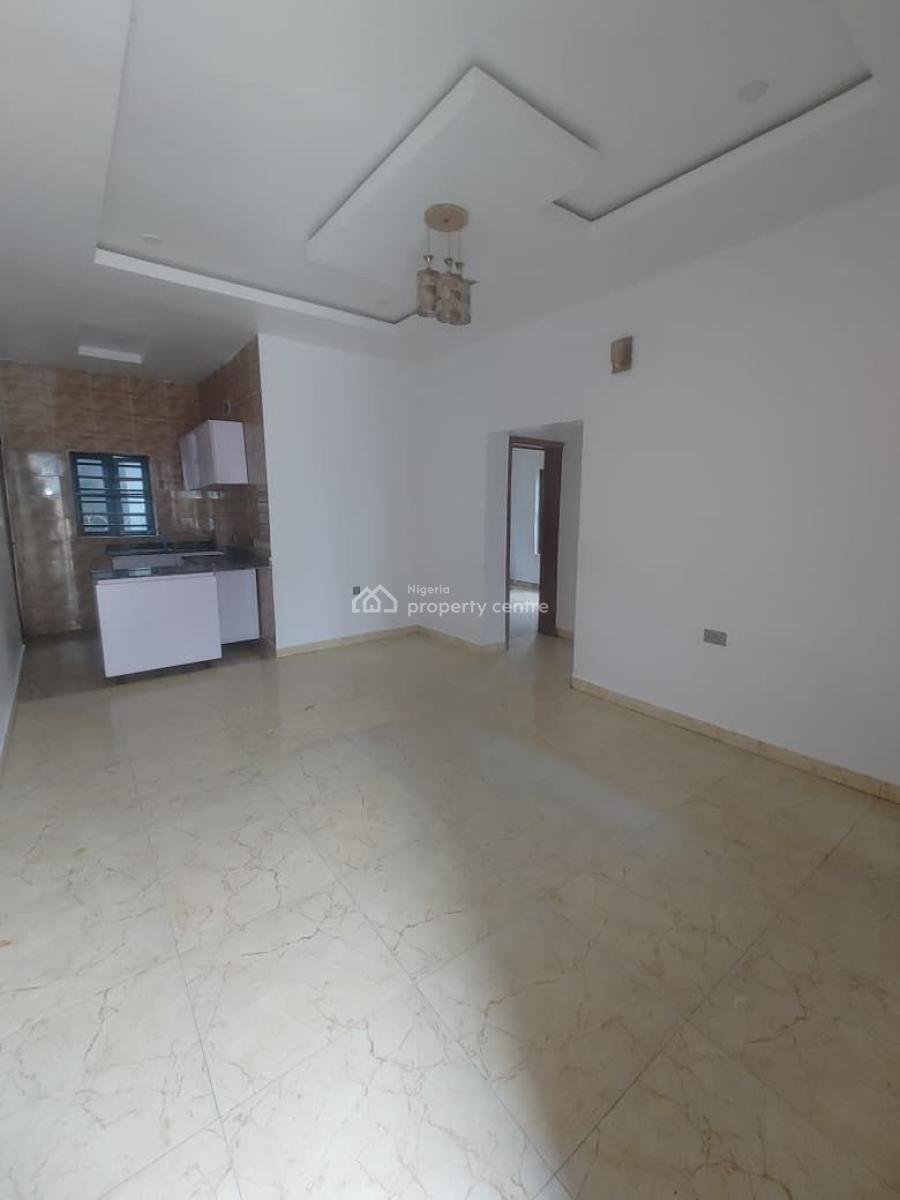 Very Sharp 2 Bedroom Flat Apartment with Open Plan Kitchen in an Estat, Thera Peace Zone, Sangotedo, Ajah, Lagos, Flat / Apartment for Rent