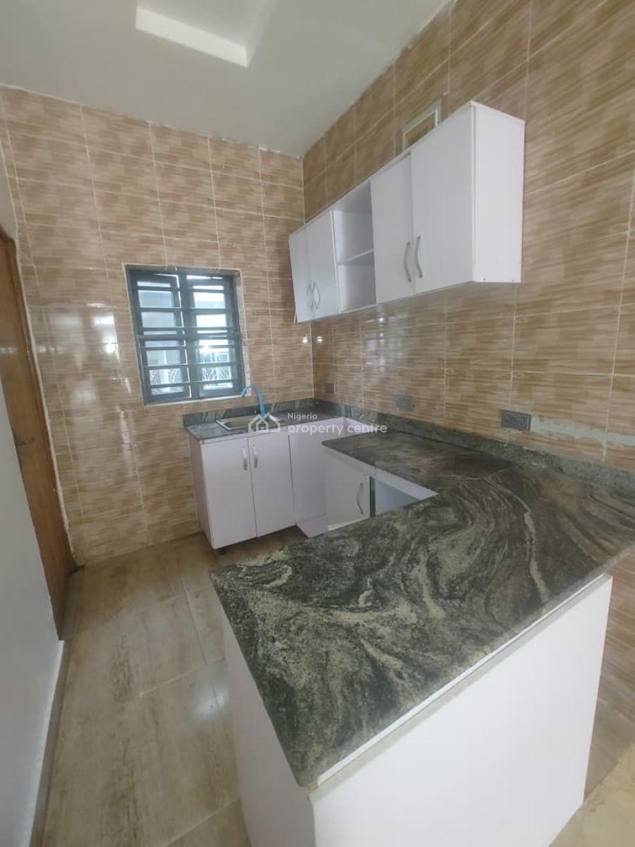 Very Sharp 2 Bedroom Flat Apartment with Open Plan Kitchen in an Estat, Thera Peace Zone, Sangotedo, Ajah, Lagos, Flat / Apartment for Rent