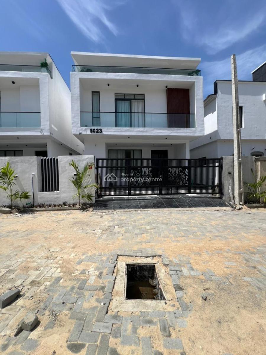 Premium 5 Bedroom Fully Detached Duplex with Bq, Chevron, Lekki, Lagos, Detached Duplex for Sale