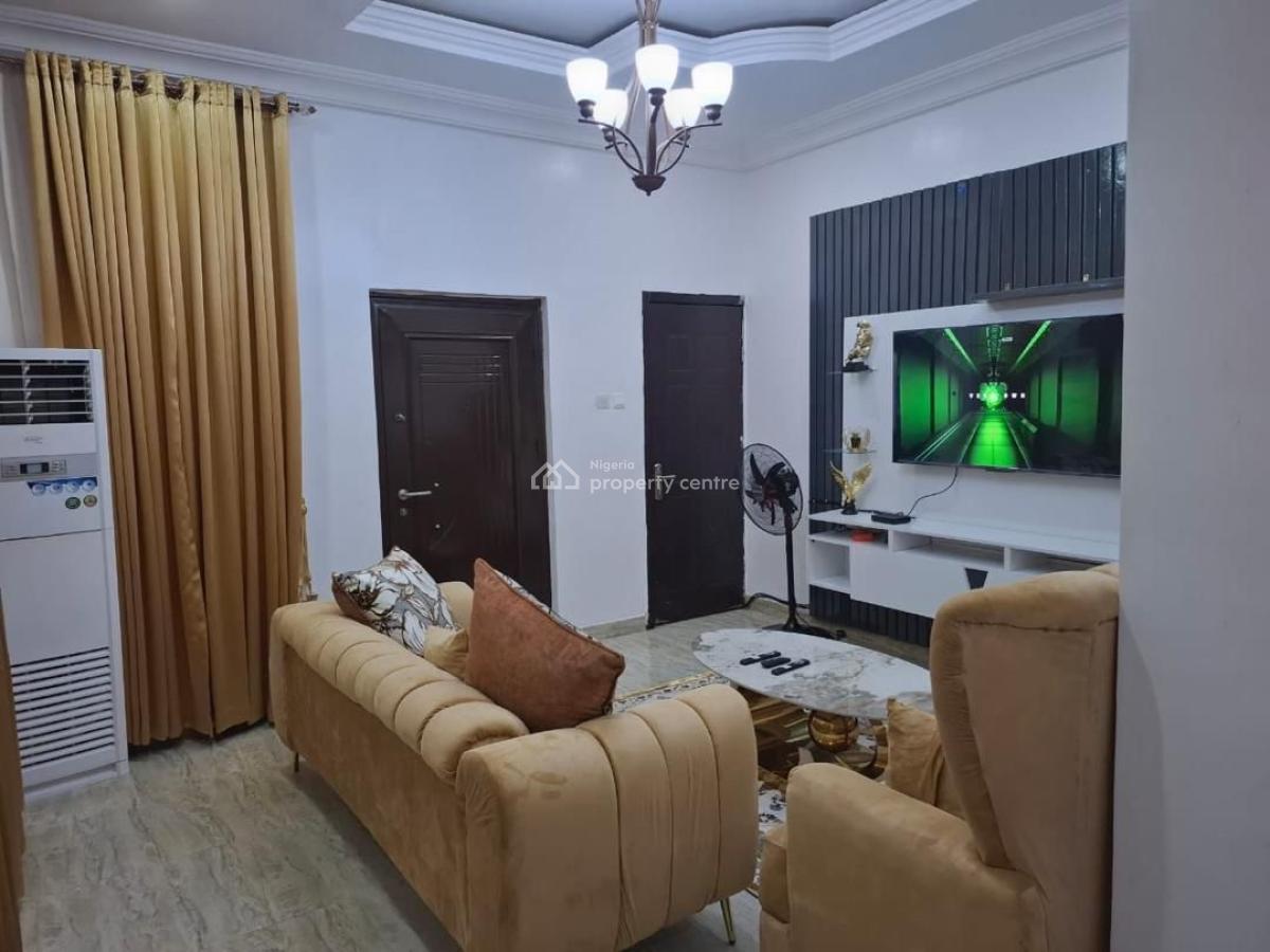 Fully Furnished 3 Bedroom Duplex with Bq and Solar, Lekky County Ikota Lekki Lagos, Ikota, Lekki, Lagos, Terraced Duplex for Rent
