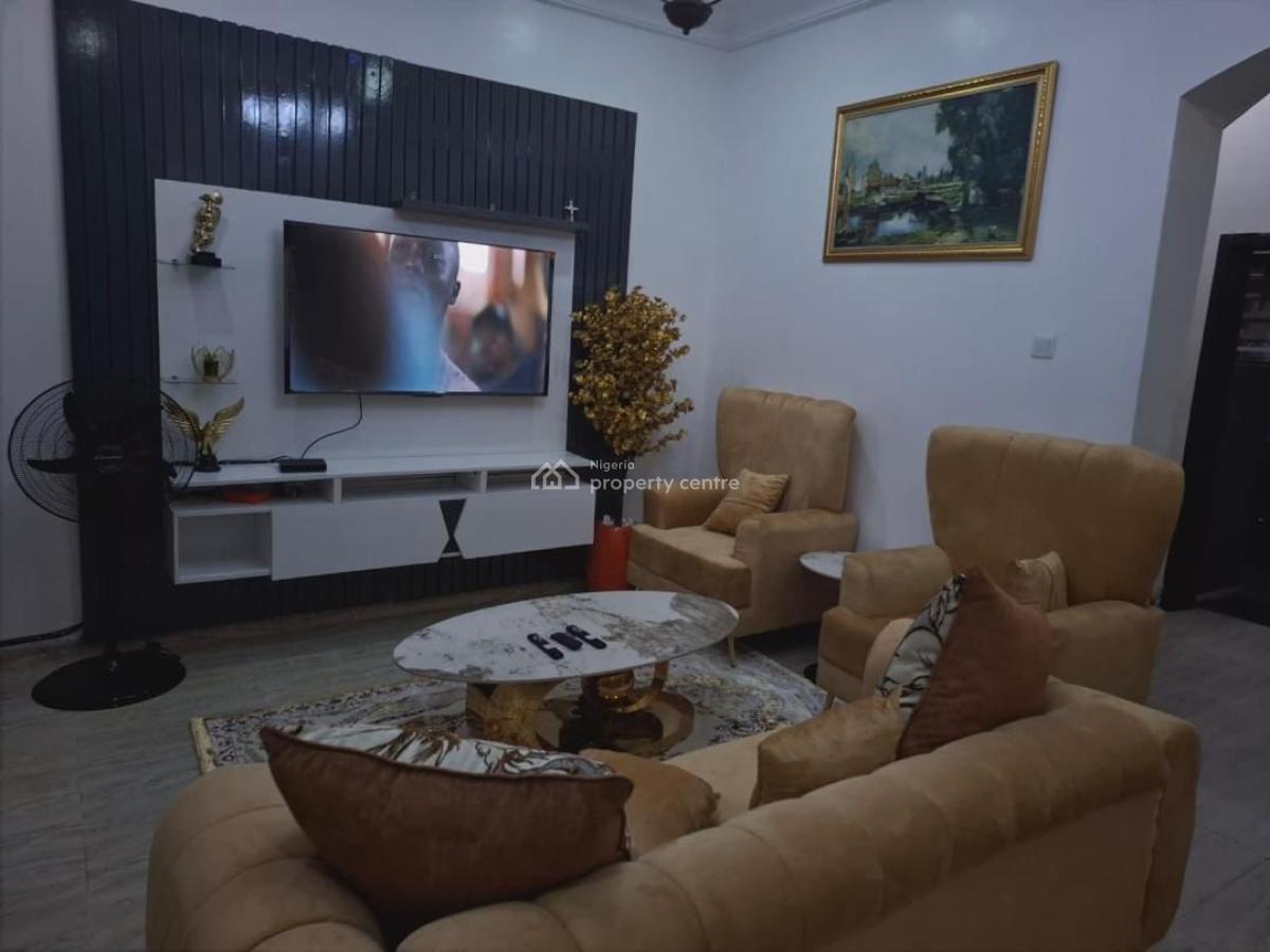 Fully Furnished 3 Bedroom Duplex with Bq and Solar, Lekky County Ikota Lekki Lagos, Ikota, Lekki, Lagos, Terraced Duplex for Rent