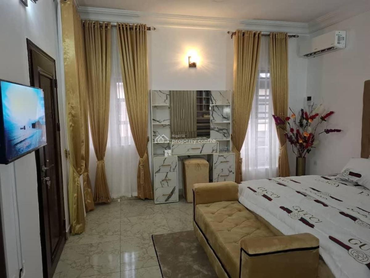 Fully Furnished 3 Bedroom Duplex with Bq and Solar, Lekky County Ikota Lekki Lagos, Ikota, Lekki, Lagos, Terraced Duplex for Rent
