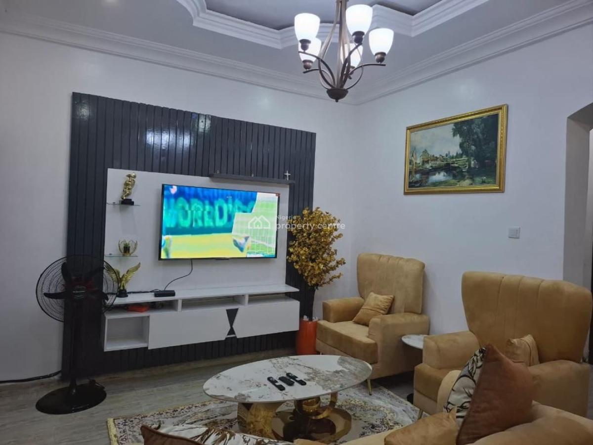Fully Furnished 3 Bedroom Duplex with Bq and Solar, Lekky County Ikota Lekki Lagos, Ikota, Lekki, Lagos, Terraced Duplex for Rent
