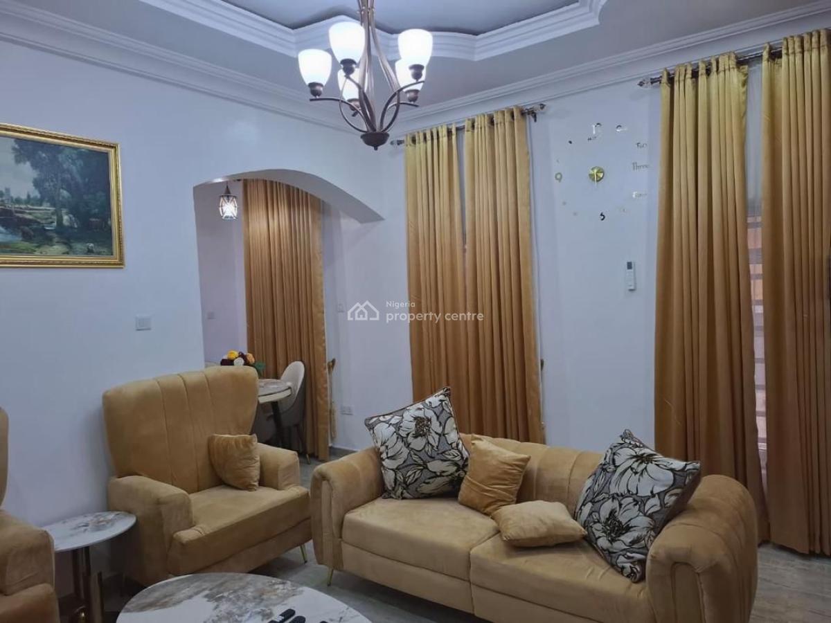 Fully Furnished 3 Bedroom Duplex with Bq and Solar, Lekky County Ikota Lekki Lagos, Ikota, Lekki, Lagos, Terraced Duplex for Rent