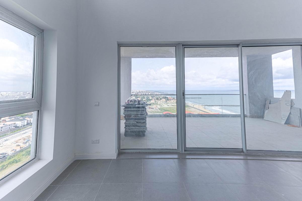 Premium Furnished 4 Bedroom Ocean View Maisonette Penthouse + Bq, Blue Waters, Victoria Island Extension, Victoria Island (vi), Lagos, Flat / Apartment for Rent