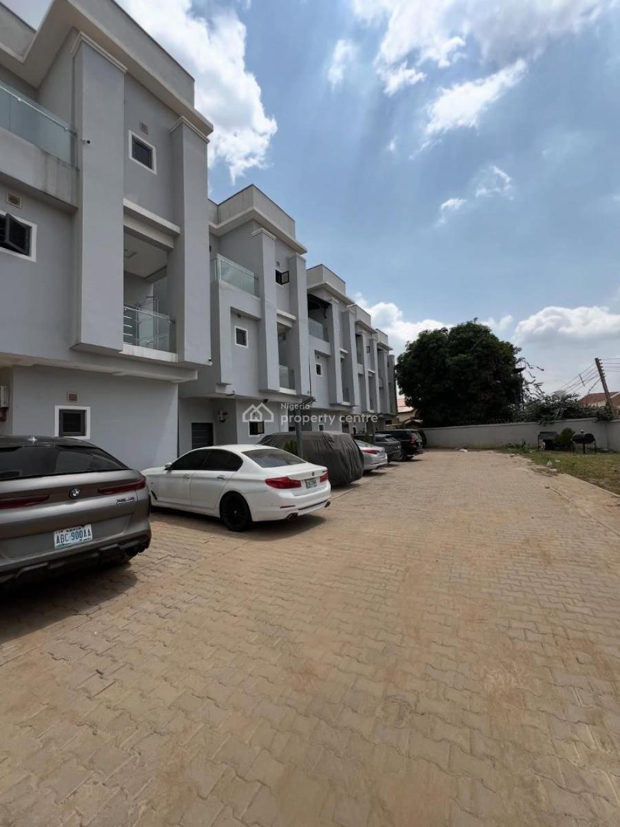 4 Bedroom Terrace Duplex with Bq, Mabushi, Abuja, Terraced Duplex for Rent