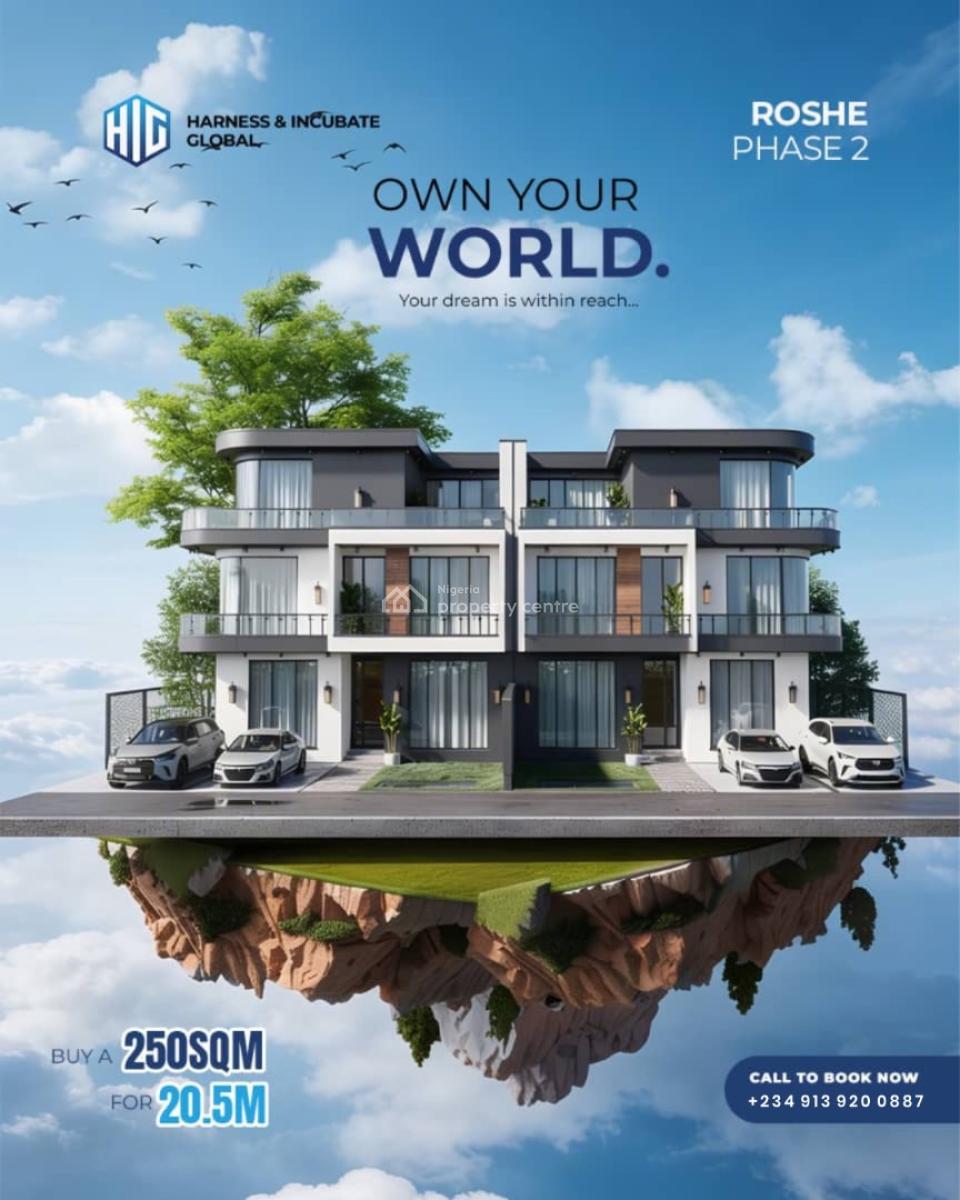 250sqm Residential Plot, Roshe Phase 2, Asokoro District, Abuja, Residential Land for Sale