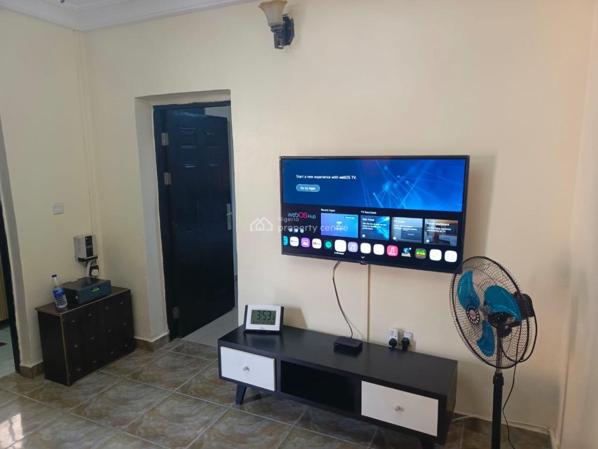 a Fully Furnished  1- Bedroom Bq. Visitors Toilets, an Inverter, Apo Dultse By Back of Shoprite, Apo, Abuja, Mini Flat (room and Parlour) for Rent