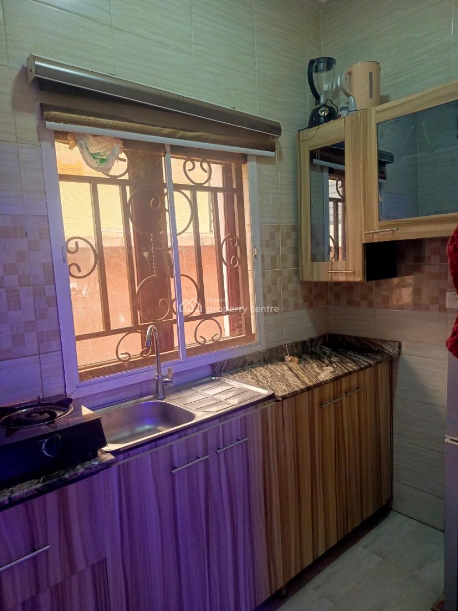 a Fully Furnished 1 Bedroom Serviced Apartment with Generator and Inverter, Apo Dutse, By Shoprite Axis, Cedar Crest Hospital, Apo, Abuja, Mini Flat (room and Parlour) for Rent
