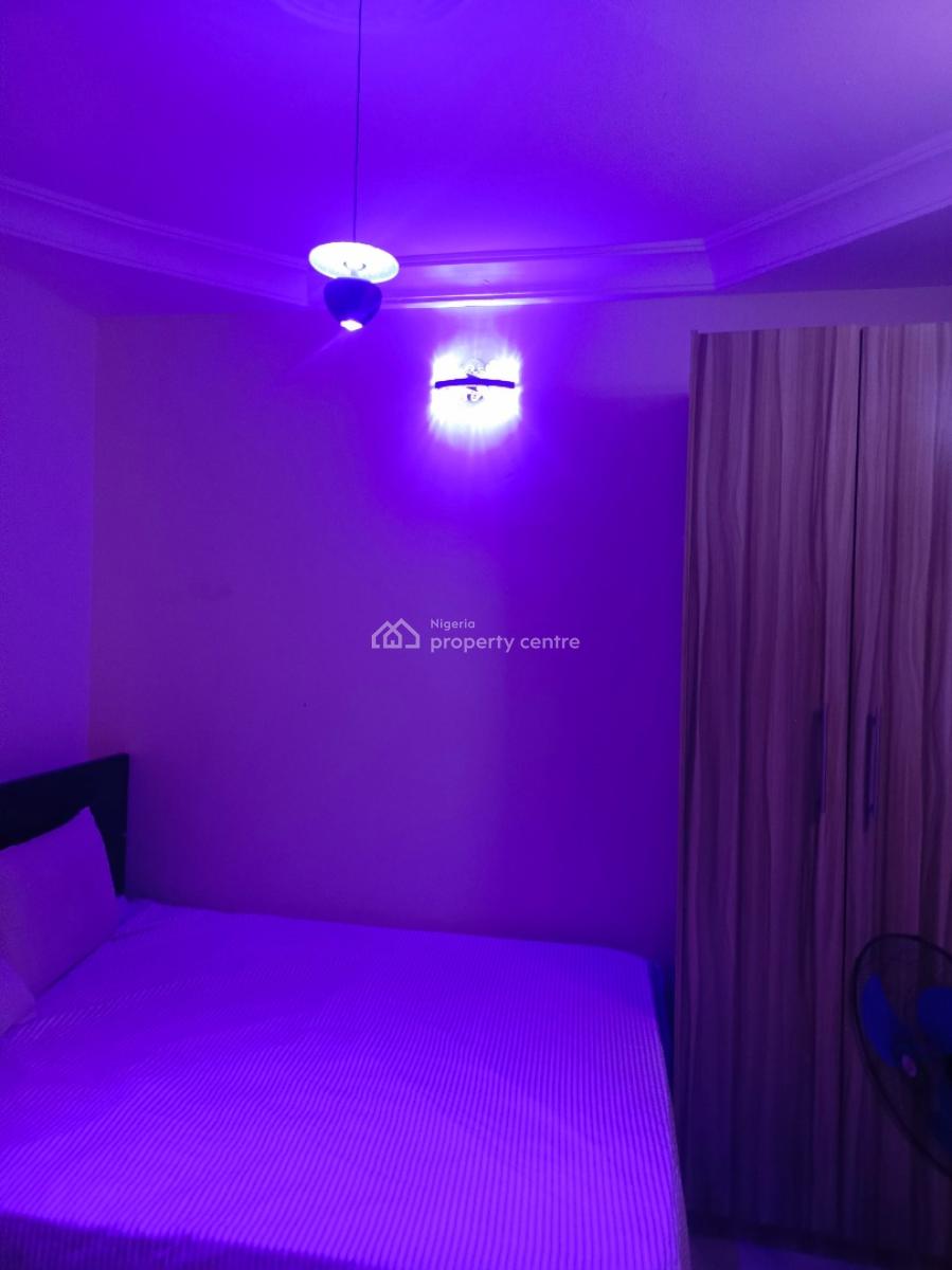 a Fully Furnished 1 Bedroom Serviced Apartment with Generator and Inverter, Apo Dutse, By Shoprite Axis, Cedar Crest Hospital, Apo, Abuja, Mini Flat (room and Parlour) for Rent