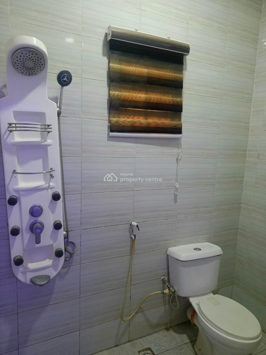 a Fully Furnished 1 Bedroom Serviced Apartment with Generator and Inverter, Apo Dutse, By Shoprite Axis, Cedar Crest Hospital, Apo, Abuja, Mini Flat (room and Parlour) for Rent