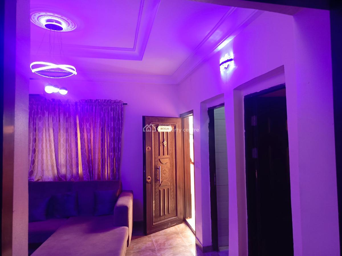 a Fully Furnished 1 Bedroom Serviced Apartment with Generator and Inverter, Apo Dutse, By Shoprite Axis, Cedar Crest Hospital, Apo, Abuja, Mini Flat (room and Parlour) for Rent