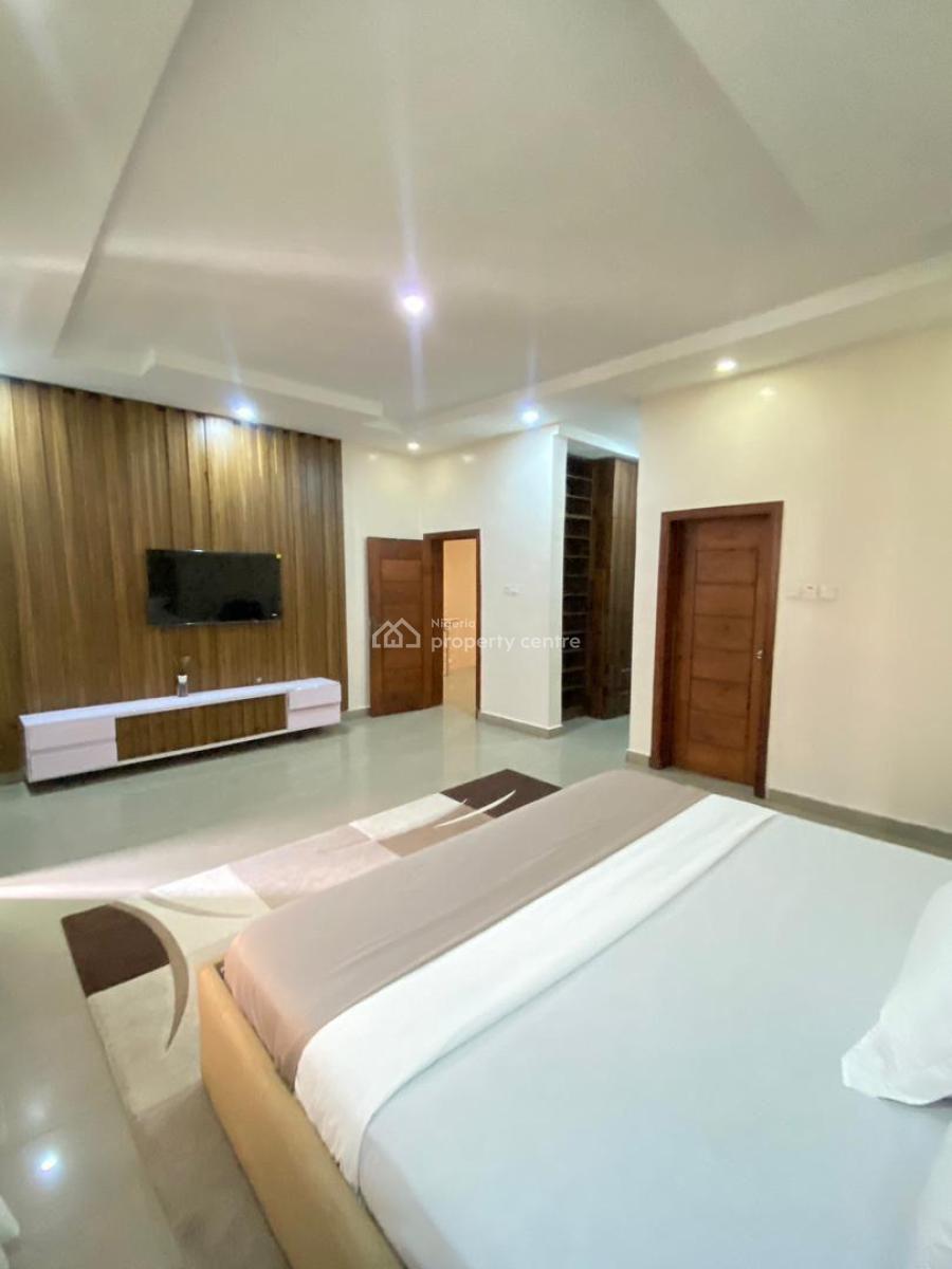 Fully Furnished 5 Bedroom Detached House with a Room Bq, Osapa, Lekki, Lagos, Detached Duplex for Rent