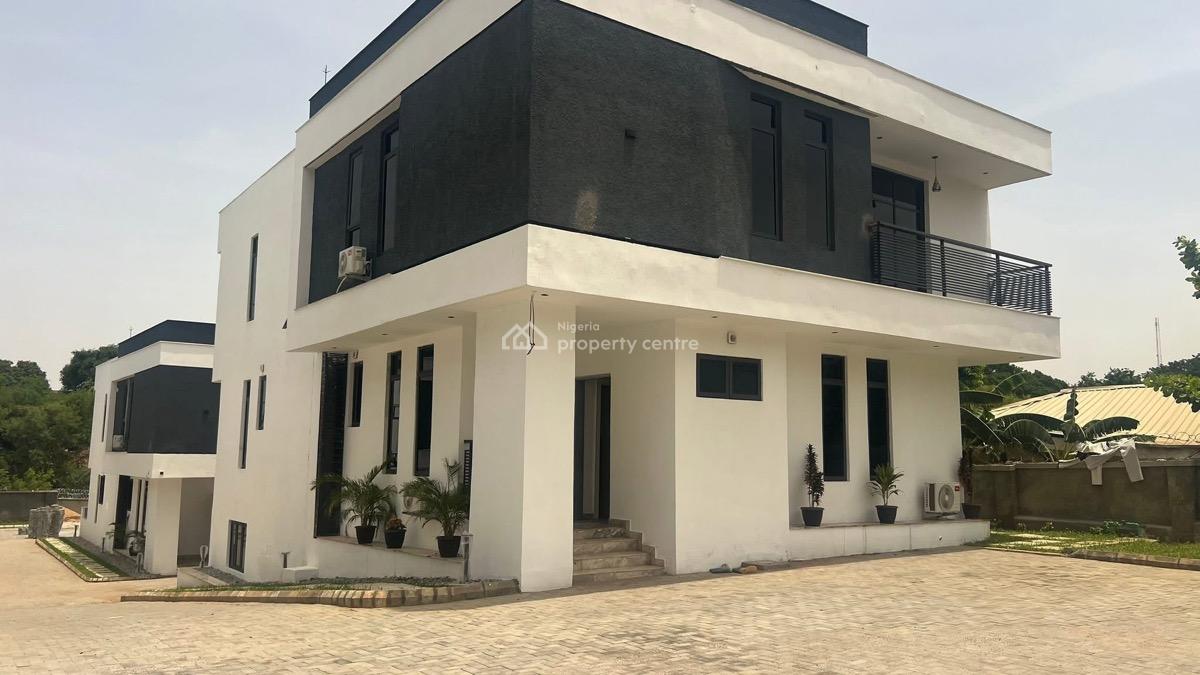 Brand New 4 Bedroom Spacious and Detached Duplex with Bq, Zone 1, Wuse, Abuja, Detached Duplex for Rent