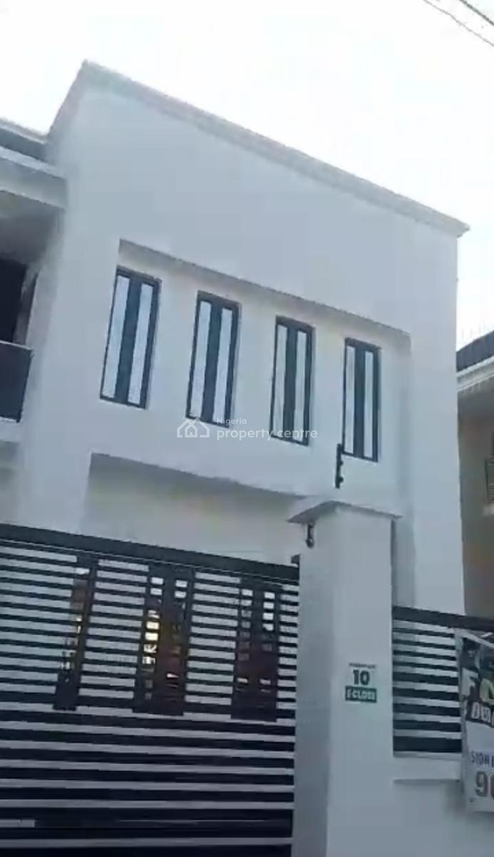 Nicely Finished 4 Bedrooms Detached Duplex with Boyz Quarter, Ocean Palm Estate, Sangotedo, Ajah, Lagos, Detached Duplex for Sale