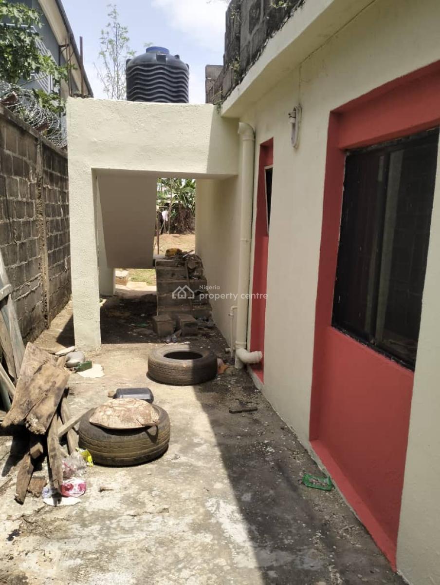 Solidly Built 4bedroom Decking Set Back on Full Plot of Land at Ishitu, Off Ishitu Road Egan Igando Lagos, Igando, Alimosho, Lagos, Block of Flats for Sale