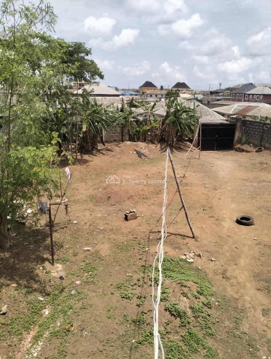 Solidly Built 4bedroom Decking Set Back on Full Plot of Land at Ishitu, Off Ishitu Road Egan Igando Lagos, Igando, Alimosho, Lagos, Block of Flats for Sale