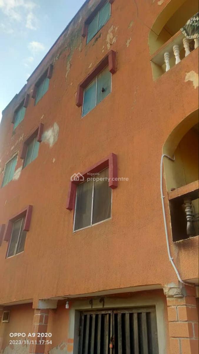 Block of 3storey Building at Satellite Town, Chemist Bustop Along Finiger Marwa Road Ijegun Satellite Town Lagos, Satellite Town, Ojo, Lagos, Block of Flats for Sale