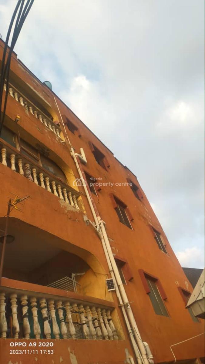 Block of 3storey Building at Satellite Town, Chemist Bustop Along Finiger Marwa Road Ijegun Satellite Town Lagos, Satellite Town, Ojo, Lagos, Block of Flats for Sale