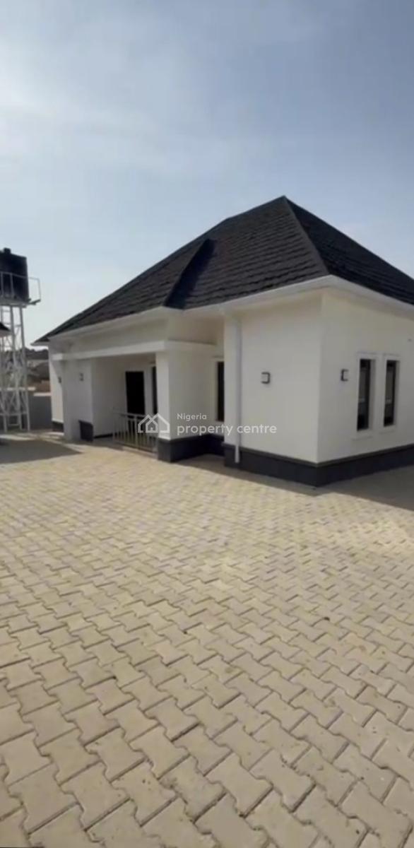 Brand Luxury Spacious 3 Bedrooms Bungalow+bq in a Beautiful Estate, Gwarinpa, Abuja, Detached Bungalow for Rent