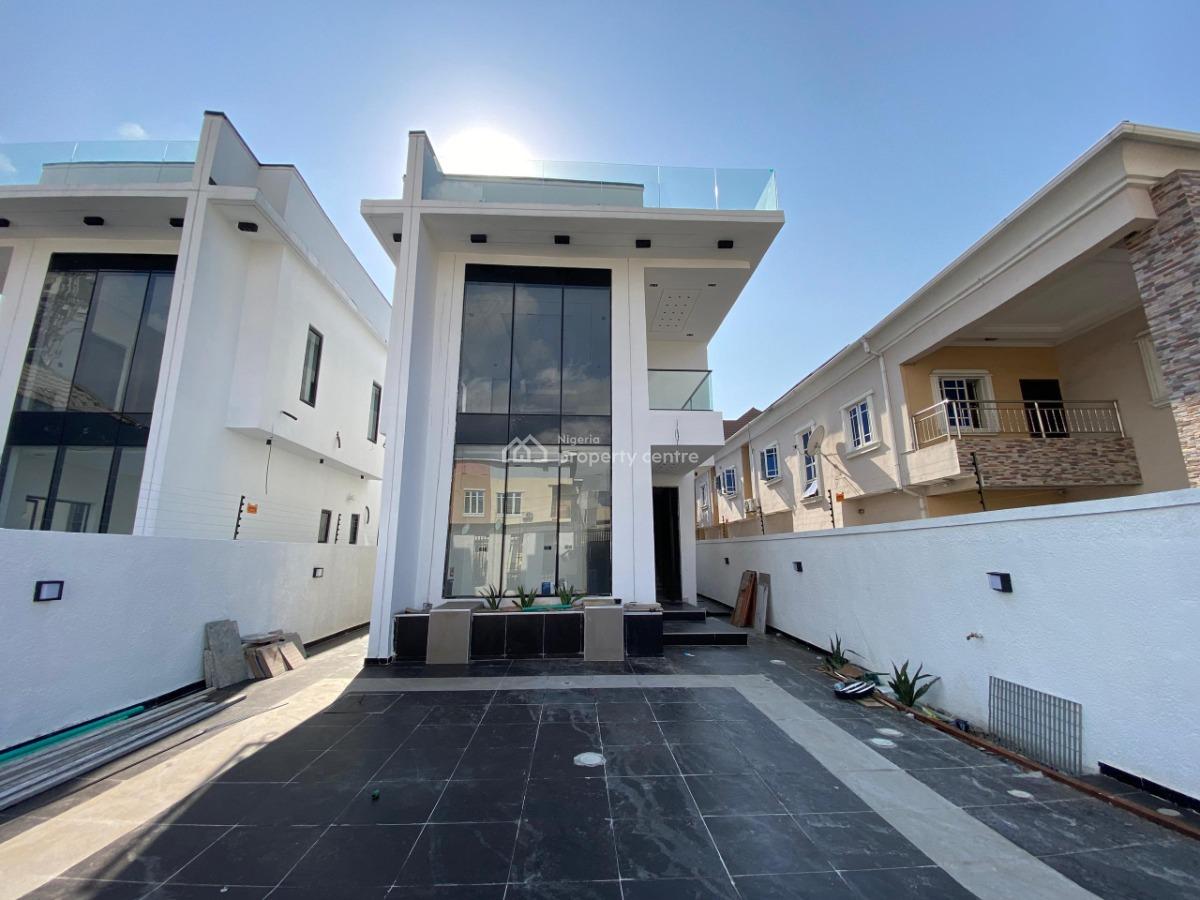 Newly Built 5-bedroom Fully Detached Home with Bq, Ikota Villa Estate, Lekki, Lagos, House for Sale
