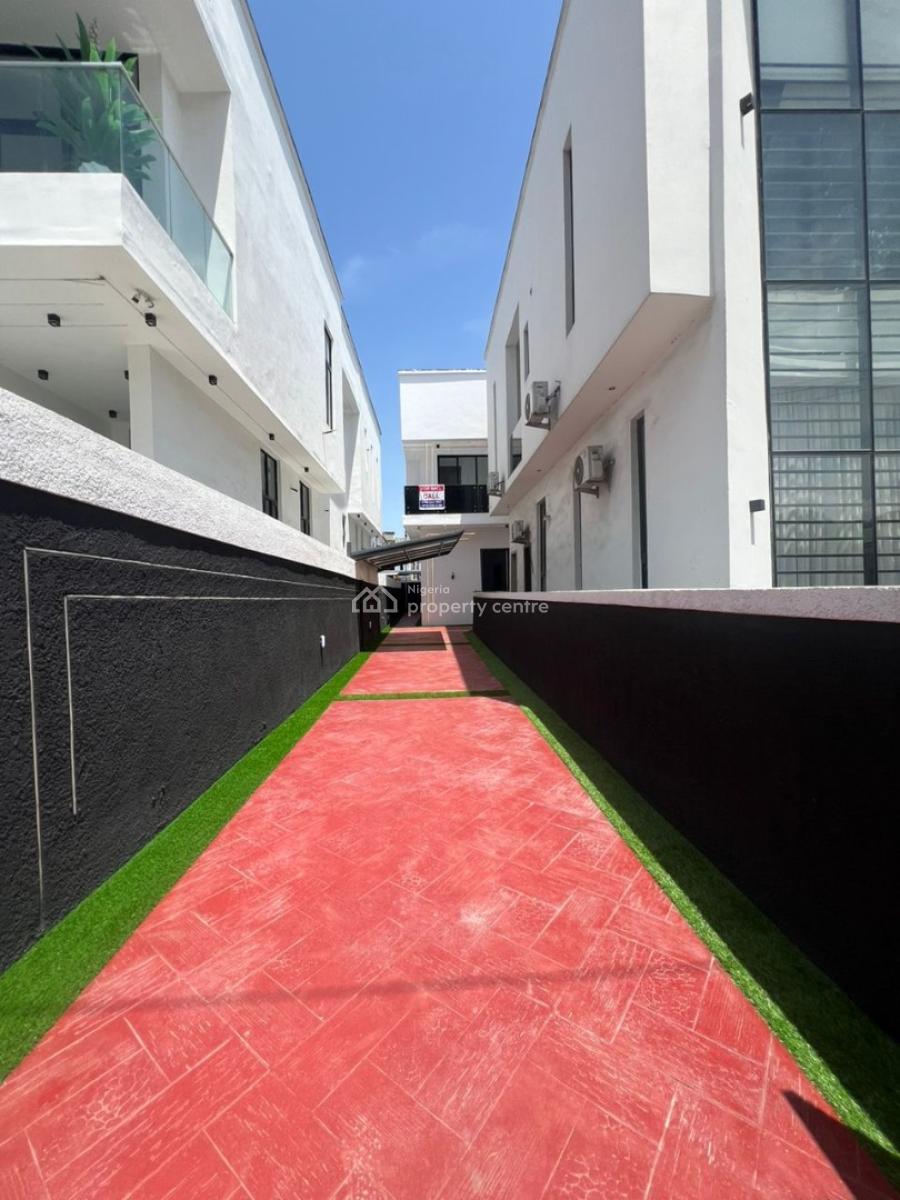 Elegant 4 Bedroom Semi Detached Duplex with Bq, Chevron, Lekki, Lagos, Semi-detached Duplex for Sale