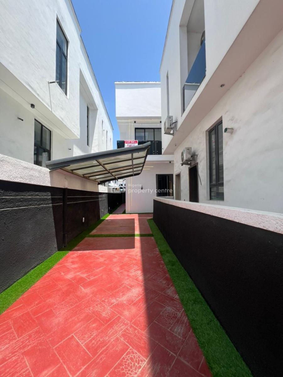 Elegant 4 Bedroom Semi Detached Duplex with Bq, Chevron, Lekki, Lagos, Semi-detached Duplex for Sale