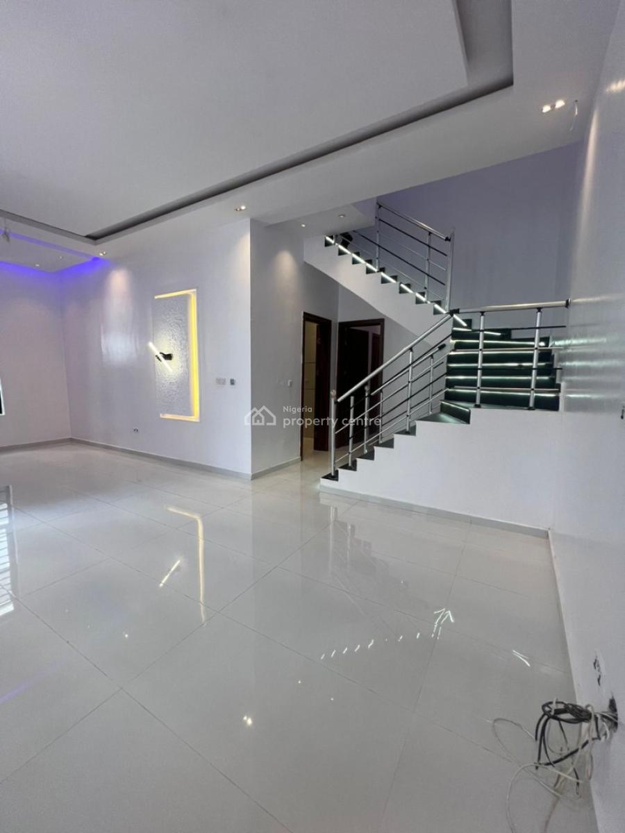 Elegant 4 Bedroom Semi Detached Duplex with Bq, Chevron, Lekki, Lagos, Semi-detached Duplex for Sale