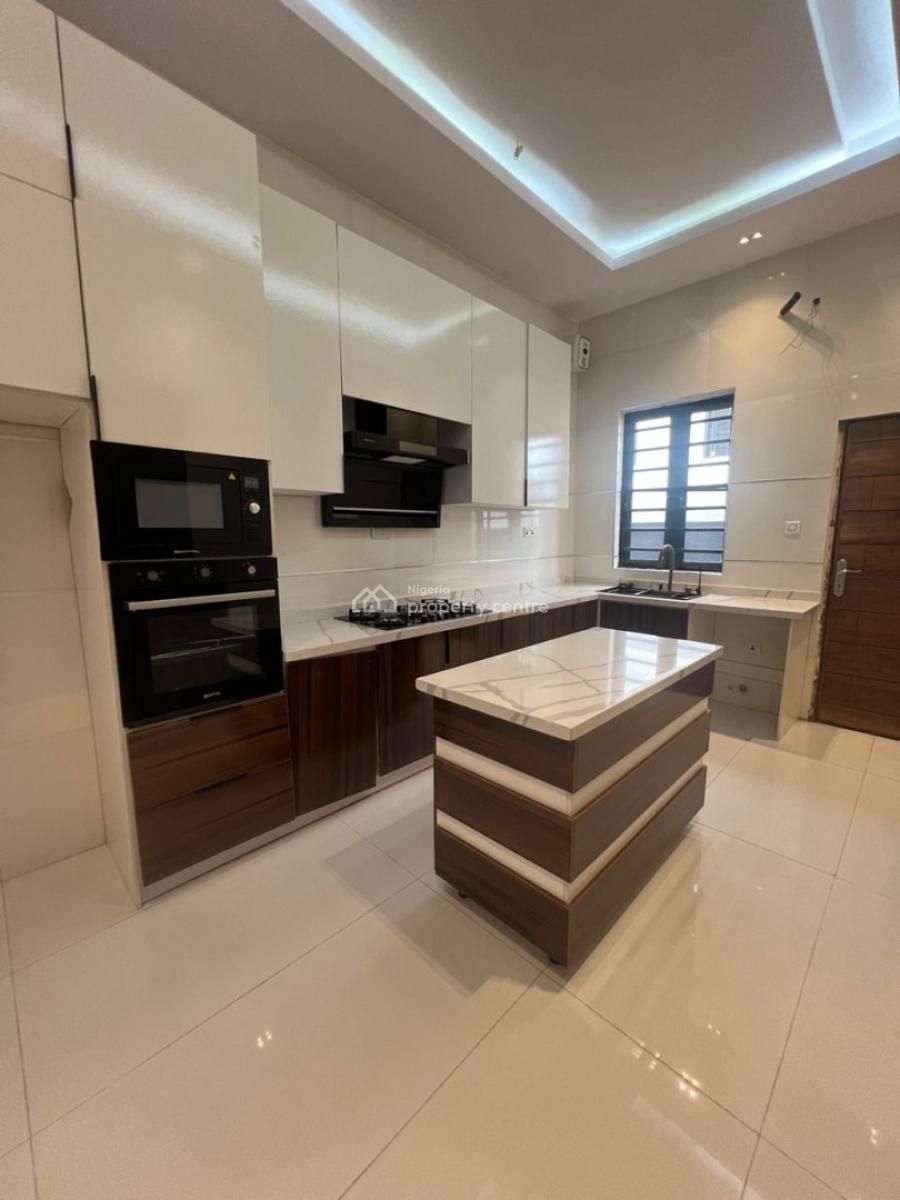 Elegant 4 Bedroom Semi Detached Duplex with Bq, Chevron, Lekki, Lagos, Semi-detached Duplex for Sale