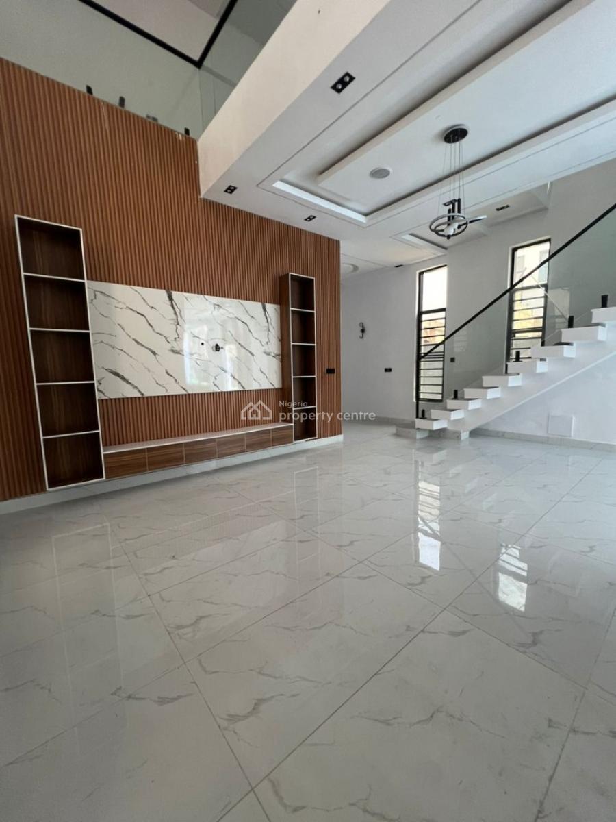 Elegant 4 Bedroom Semi Detached Duplex with Bq, Chevron, Lekki, Lagos, Semi-detached Duplex for Sale