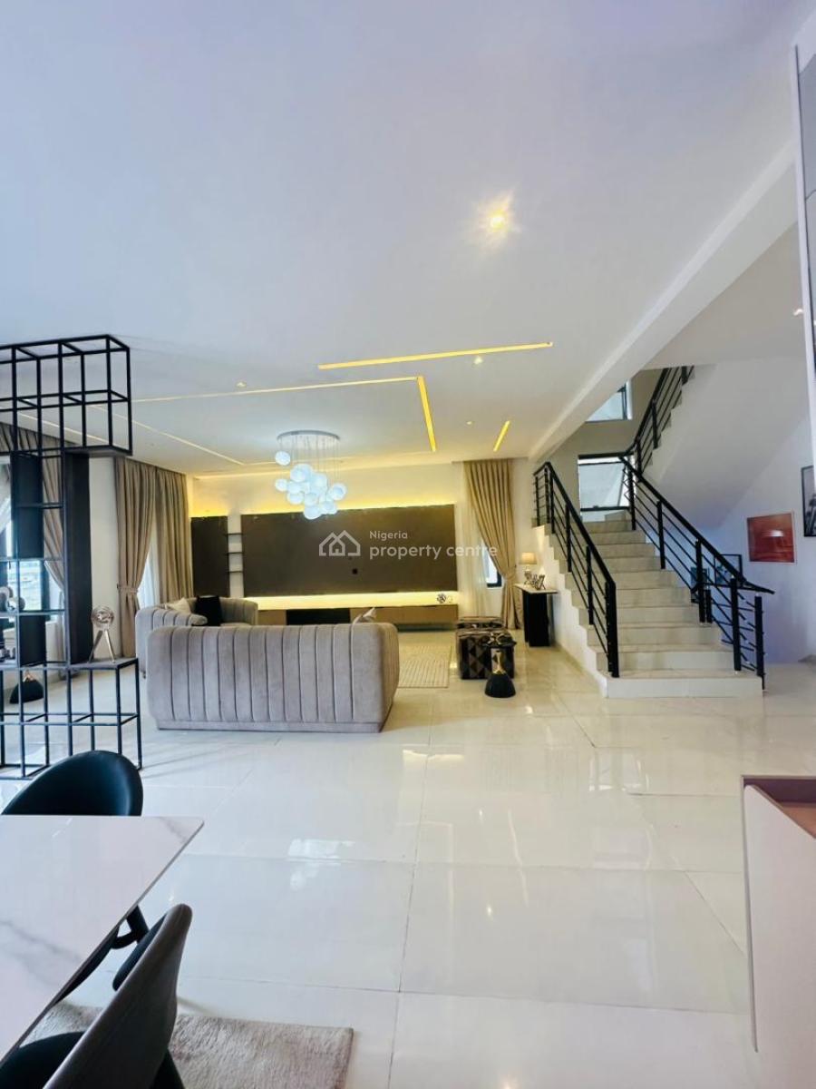 Unfurnished 4 Bedroom Semi Detached Duplex with Bq, Lekki Phase 1, Lekki, Lagos, Semi-detached Duplex for Sale
