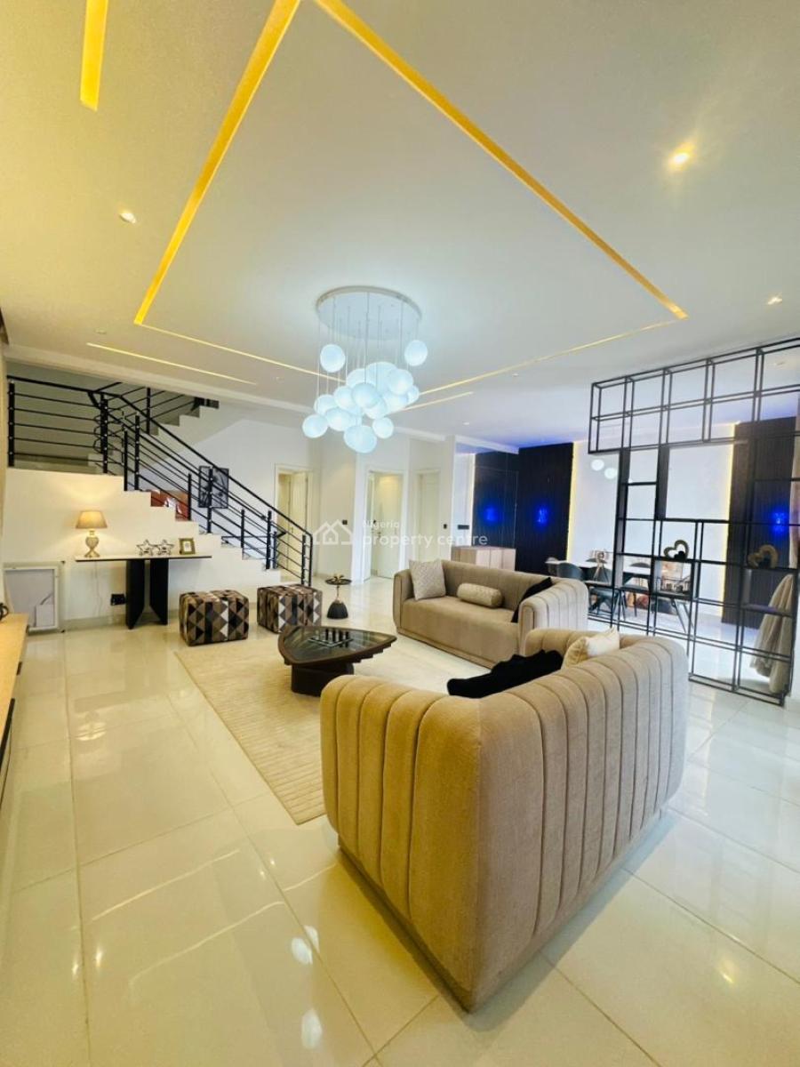 Unfurnished 4 Bedroom Semi Detached Duplex with Bq, Lekki Phase 1, Lekki, Lagos, Semi-detached Duplex for Sale