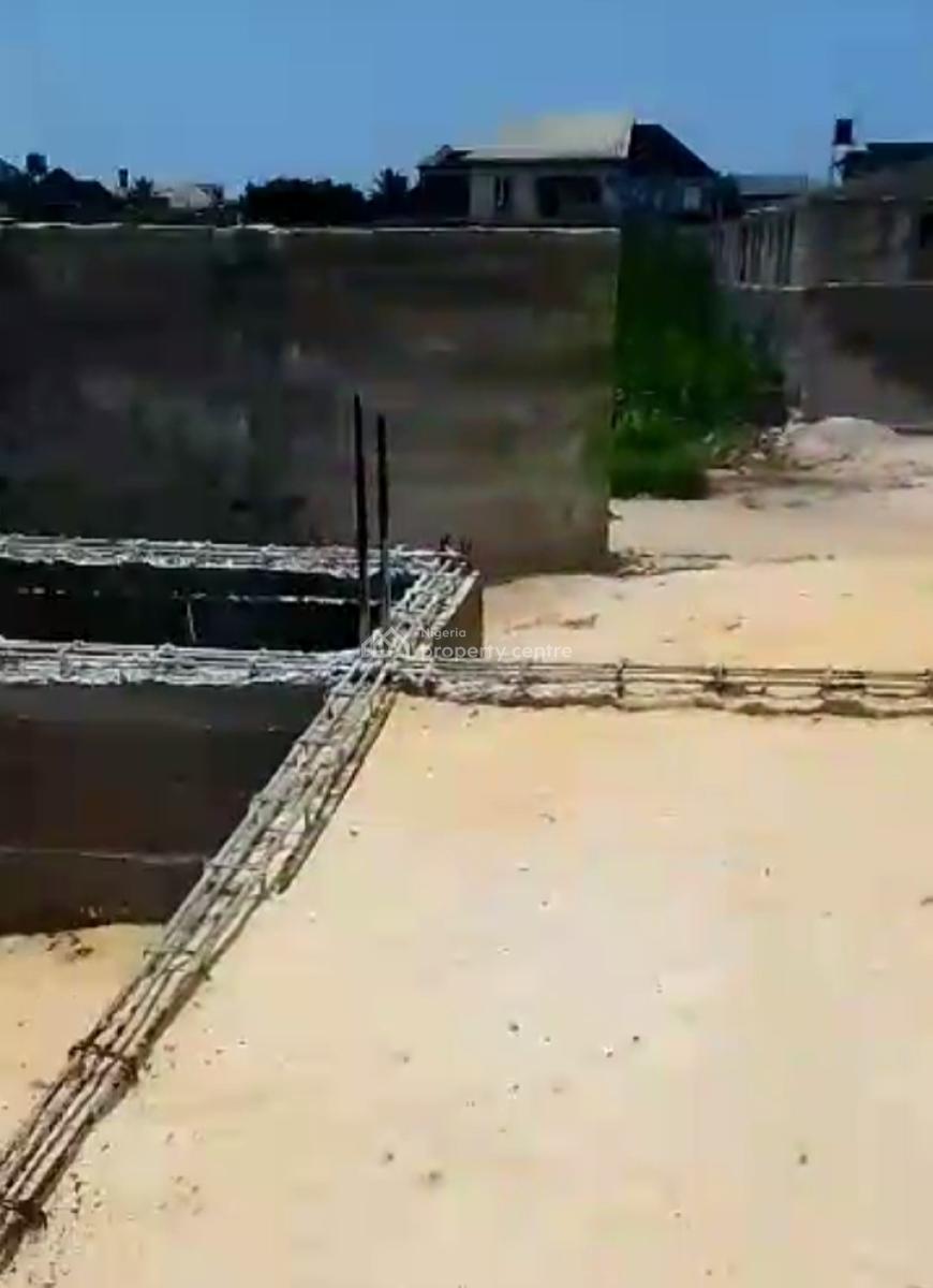 Very Dry Residential Land with Rafted Foundation and a Duawf Fence, Awoyaya, Ibeju Lekki, Lagos, Residential Land for Sale