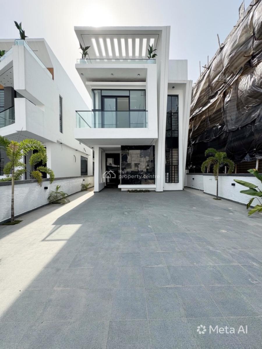 Newly Built 5 Bedroom Detached Duplex with Swimming Pool and Bq, 2nd Toll Gate, Lekki, Lagos, Detached Duplex for Sale