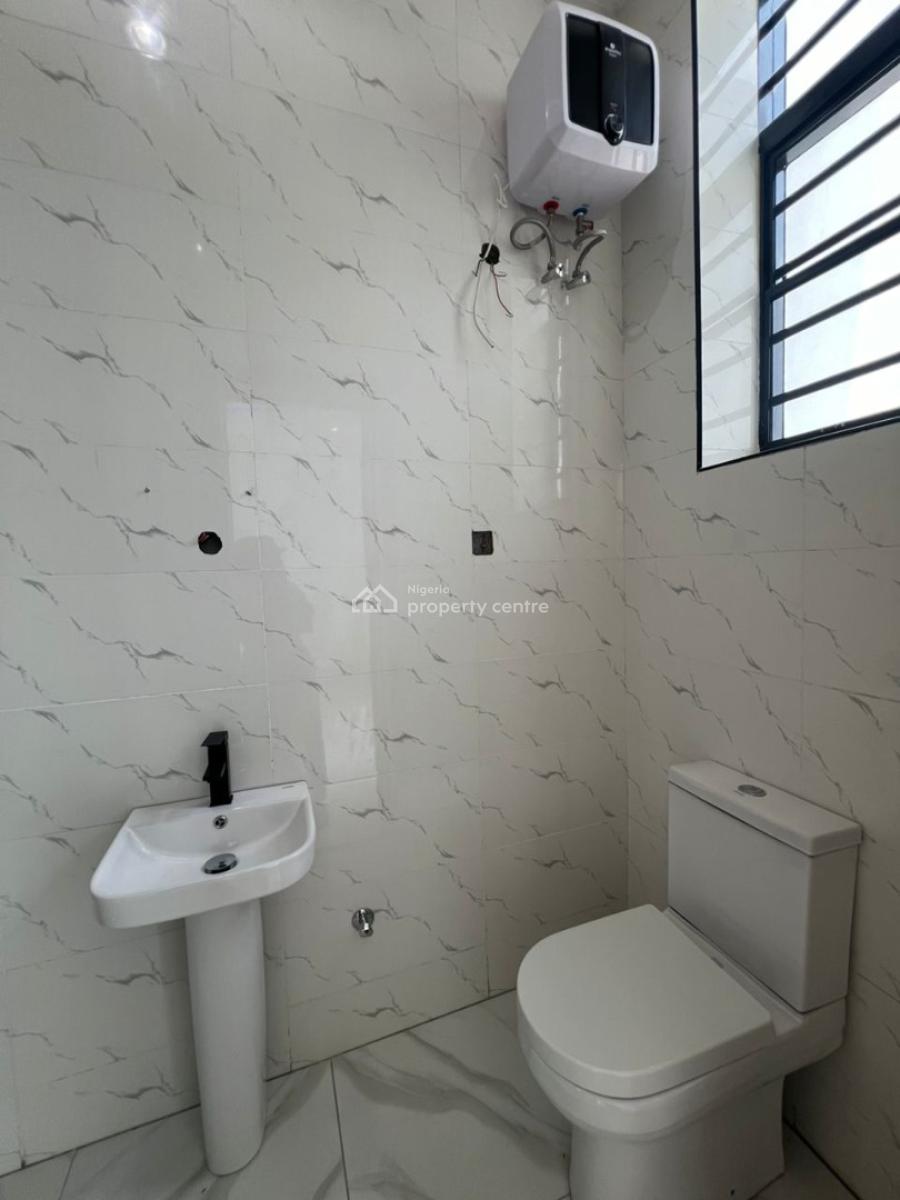 Exclusive 4 Bedroom Terrace Duplex with Inverter, Chevron, Lekki, Lagos, Terraced Duplex for Sale