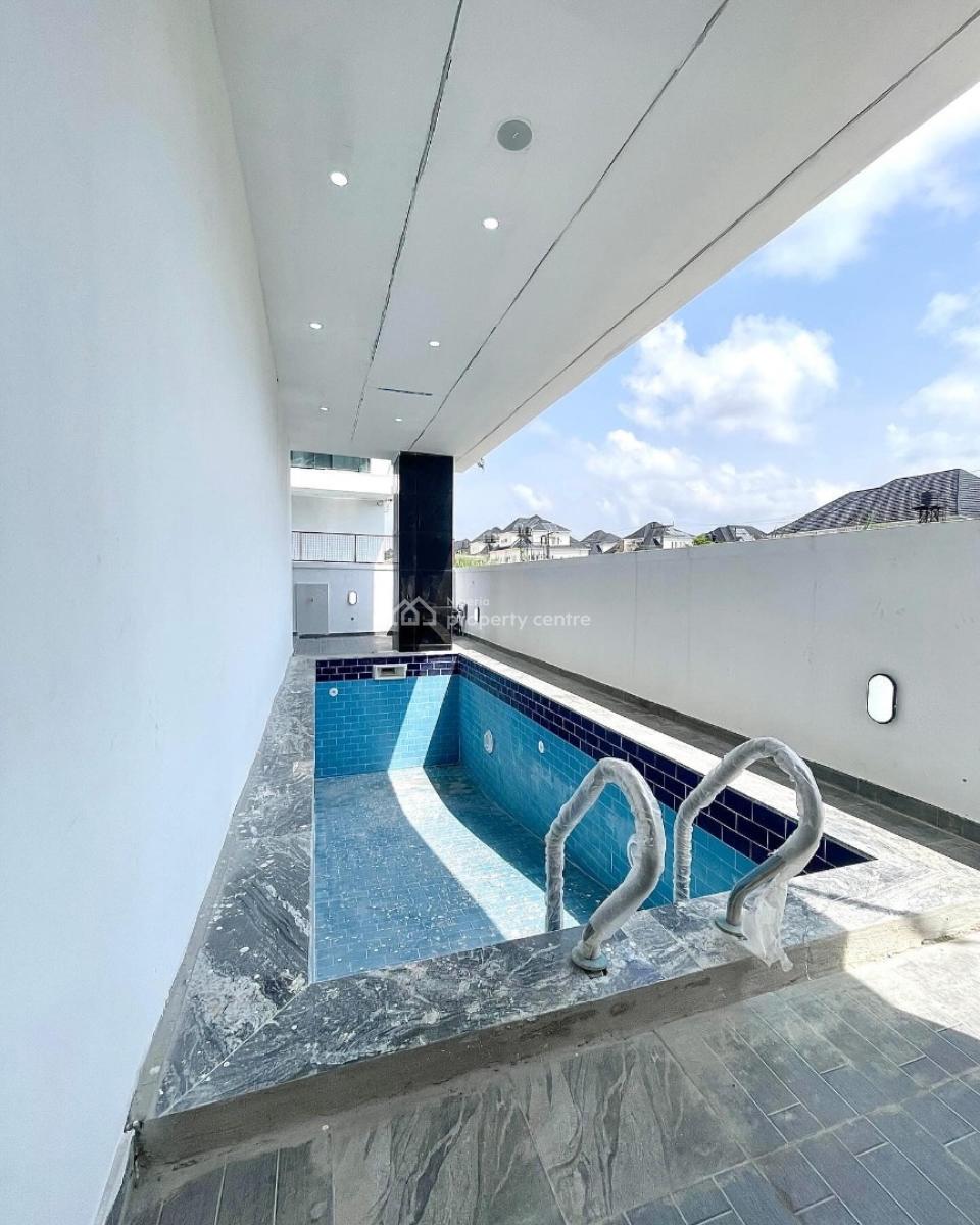 Stunning 5 Bedroom Detached Duplex with Swimming Pool and Bq, 2nd Toll Gate, Lekki, Lagos, Detached Duplex for Sale