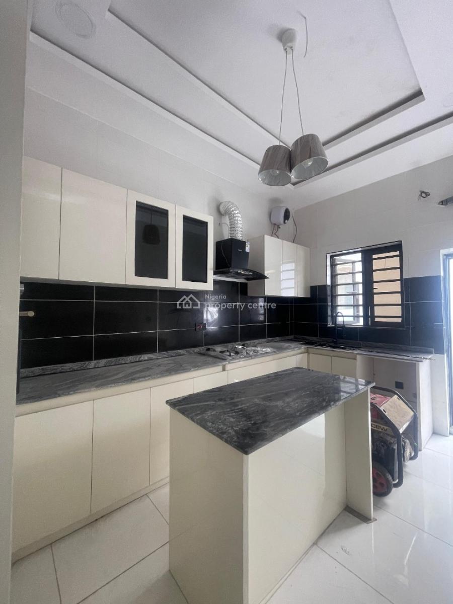 Modern Family Living 4 Bedroom Duplex with Tv Console, Sangotedo, Ajah, Lagos, Semi-detached Duplex for Sale