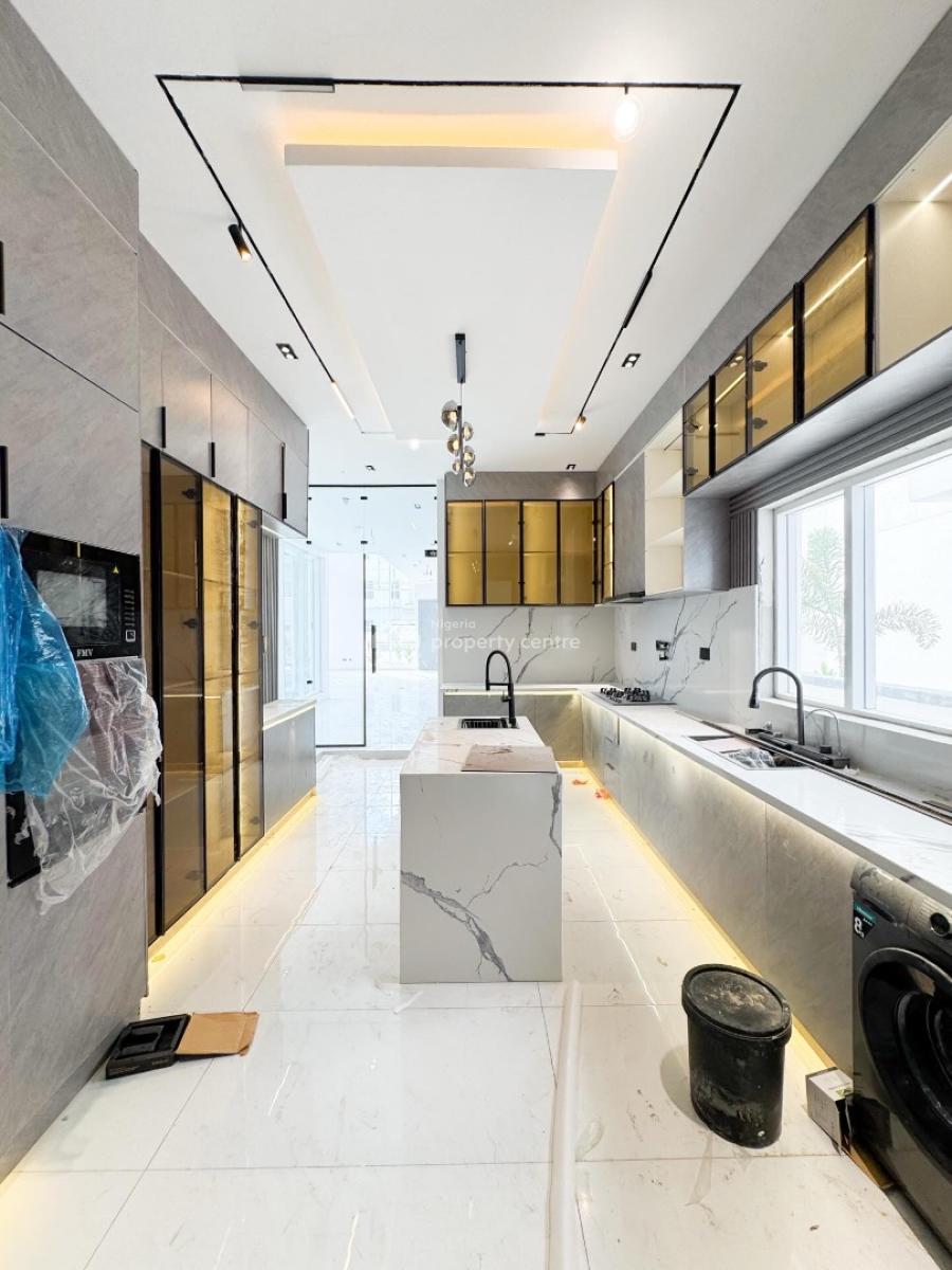 Contemporary 5 Bedroom Detached Duplex with Swimming Pool and Bq, Osapa London, Lekki, Lagos, Detached Duplex for Sale