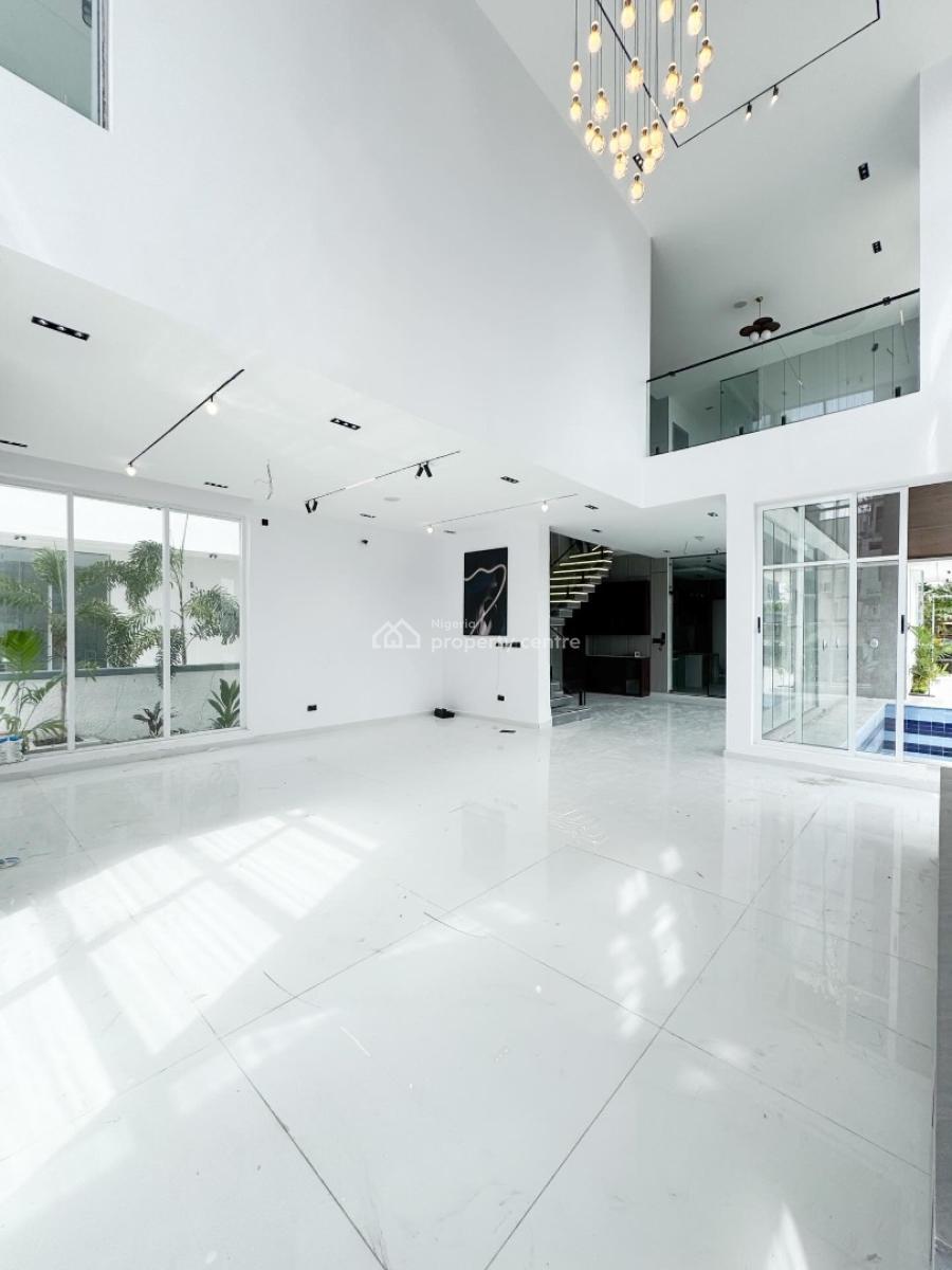 Contemporary 5 Bedroom Detached Duplex with Swimming Pool and Bq, Osapa London, Lekki, Lagos, Detached Duplex for Sale