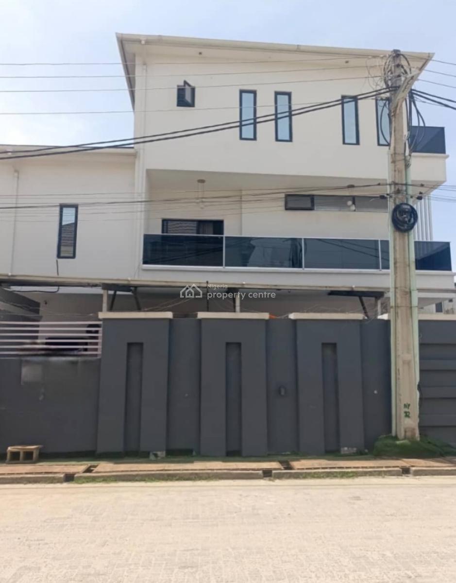 Luxury Spacious 5 Bedroom Terrace with Bq, Ikate, Lekki, Lagos, Terraced Duplex for Rent