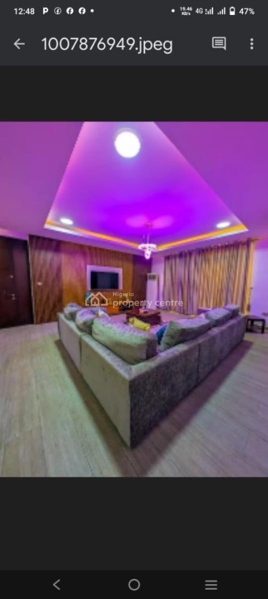 Furnished and Nicely Finished 3 Bbedrm Apt in a Nice Estate, Banana Island, Ikoyi, Lagos, Flat / Apartment for Rent