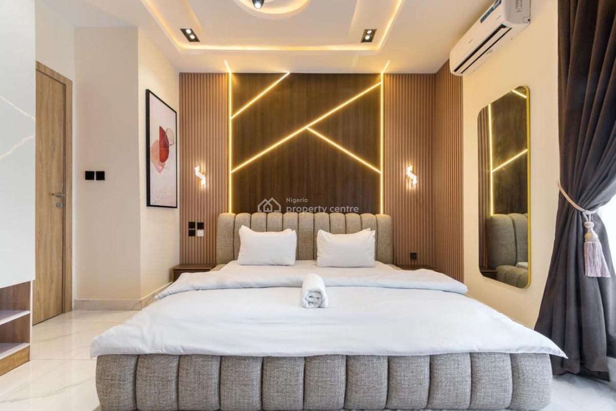 Luxury 2 Bedroom Apartment with Housekeeping and Swimming Pool, Ilasan Ikate , Ps5, 2 Balconies , Swimming Pool, Ilasan, Lekki, Lagos, Flat / Apartment Short Let