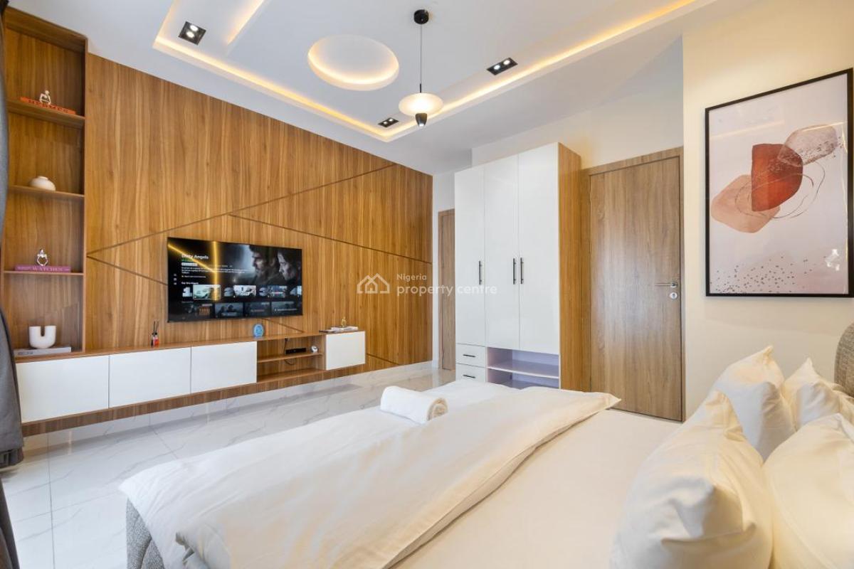 Luxury 2 Bedroom Apartment with Housekeeping and Swimming Pool, Ilasan Ikate , Ps5, 2 Balconies , Swimming Pool, Ilasan, Lekki, Lagos, Flat / Apartment Short Let
