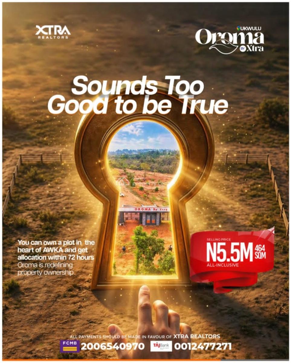 464sqm per Plots, Oroma Estate at Ukwulu By Anambra State University Igbariam Campus, Dunukofia, Anambra, Mixed-use Land for Sale
