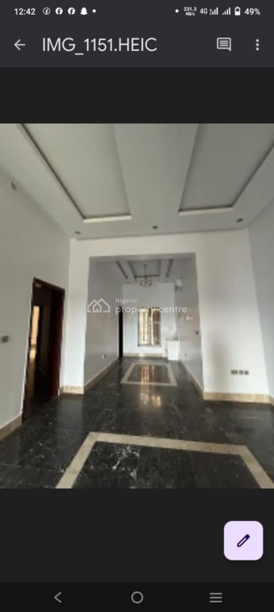 Lovely and Serviced 3 Bedroom Apartment with Bq in a Serene Estate, Banana Island, Ikoyi, Lagos, Flat / Apartment for Rent