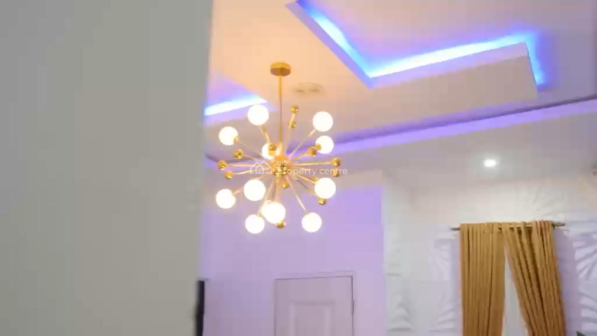 Fully Furnished 4 Bedroom Semi Detached Duplex with Sola Inverter, Chevron, Lekki, Lagos, Semi-detached Duplex for Rent