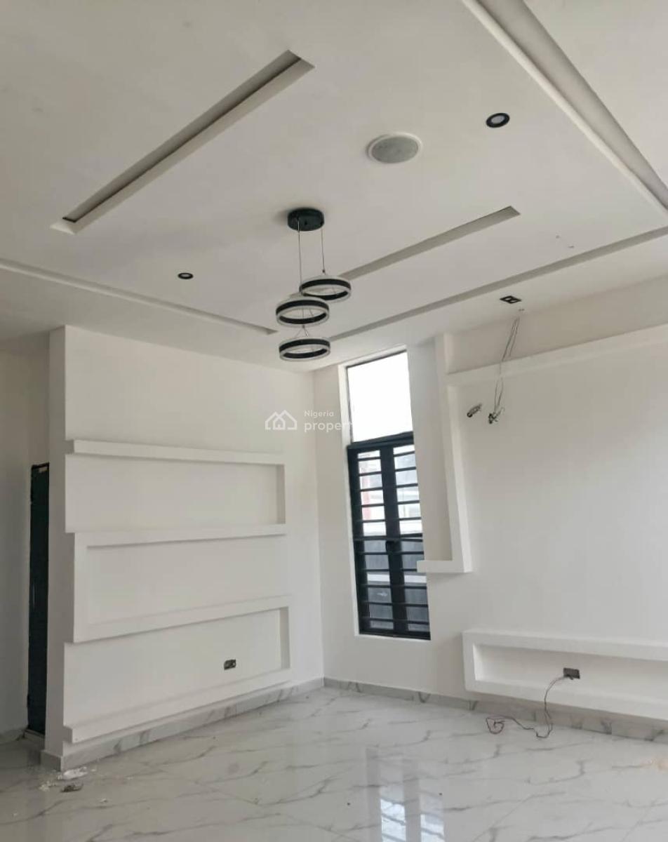 Beautiful 5 Bedroom Semi Detached Duplex with Bq in a Secure Estate, Ikate, Lekki, Lagos, Semi-detached Duplex for Rent